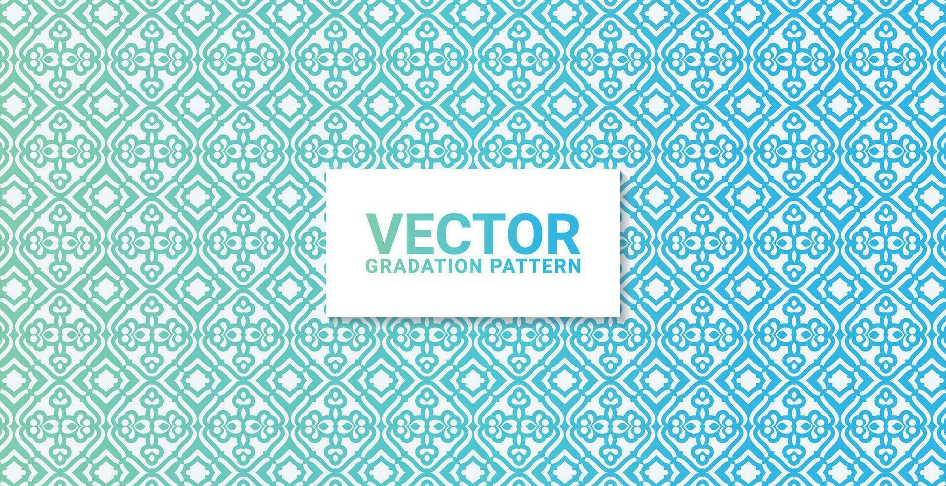 fondo de diseño de patrón de ornamento de gradación vector