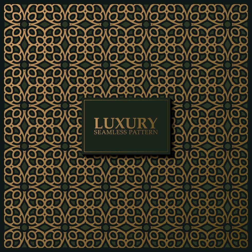 luxury dark seamless pattern background vector