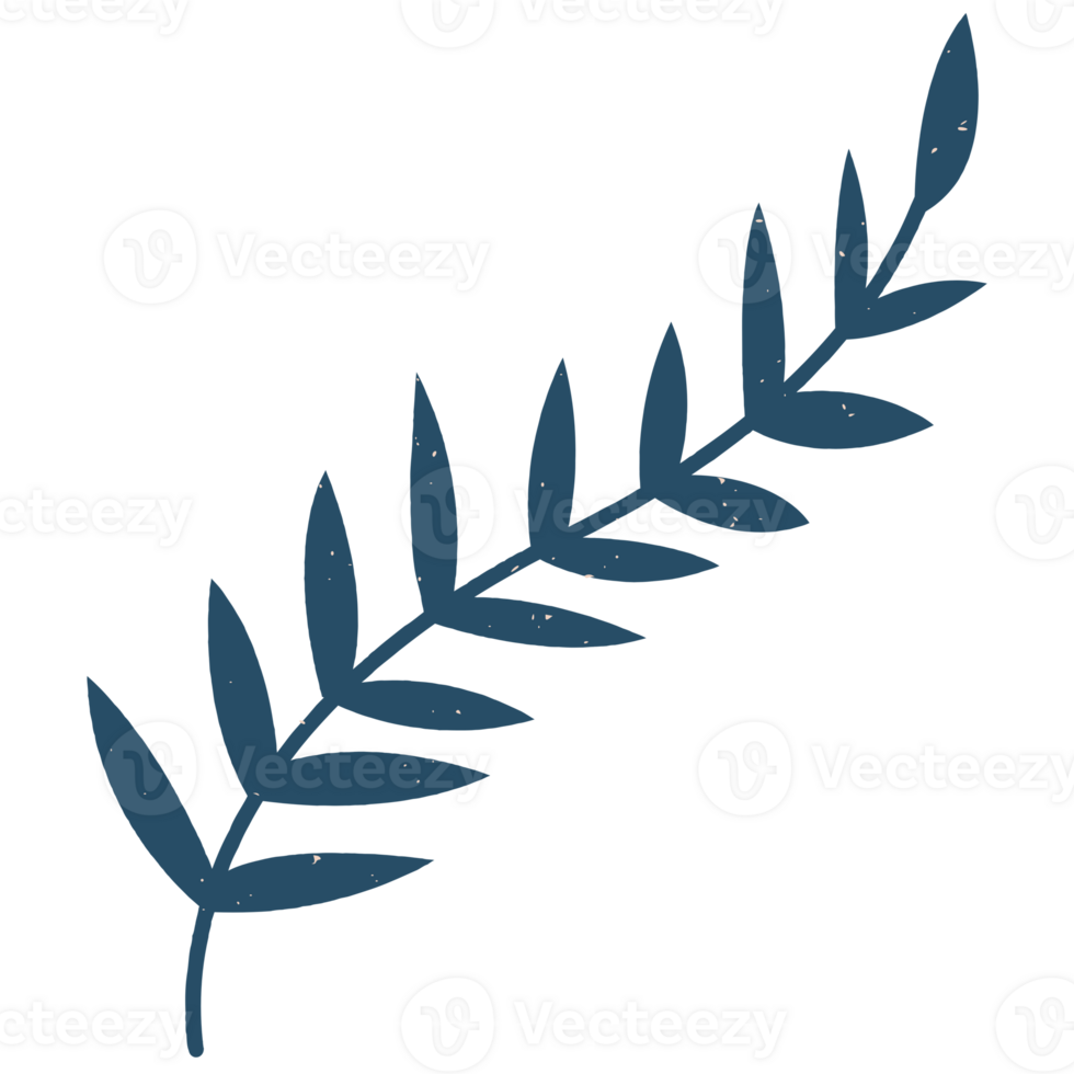 AI generated a leaf icon on a transparent background png
