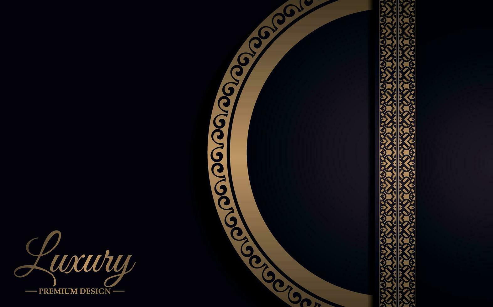 Elegant pattern style dark background vector