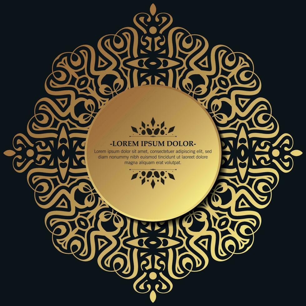 Luxury calligraphy ornament frame line design vector