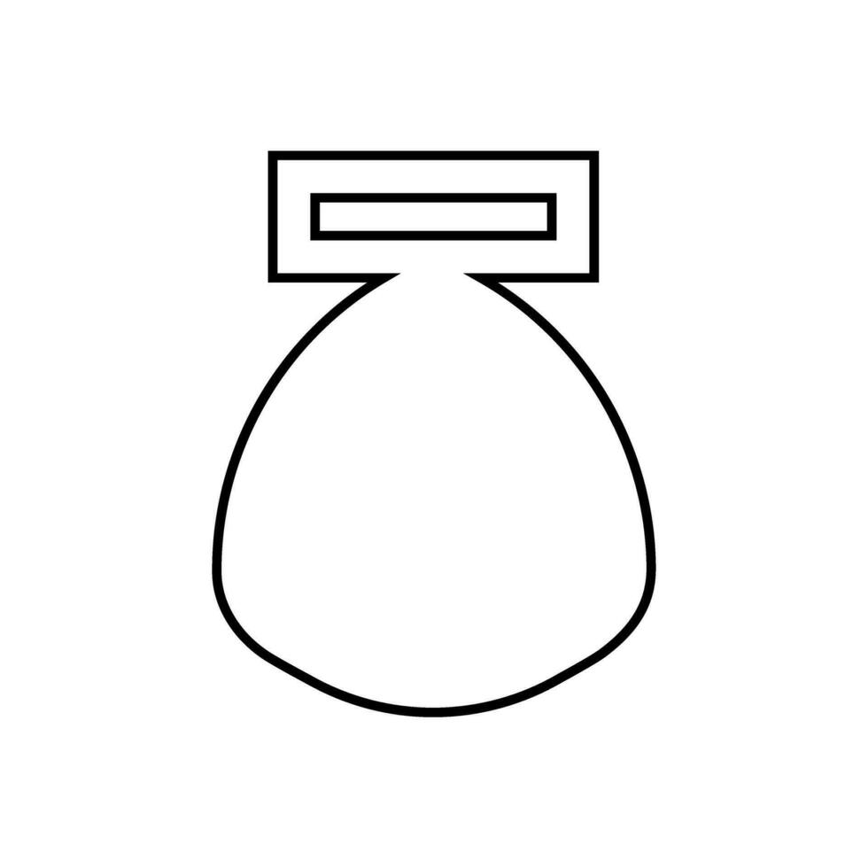 medalla modelo icono vector. premio forma ilustración signo. medalla láser corte símbolo o logo. vector
