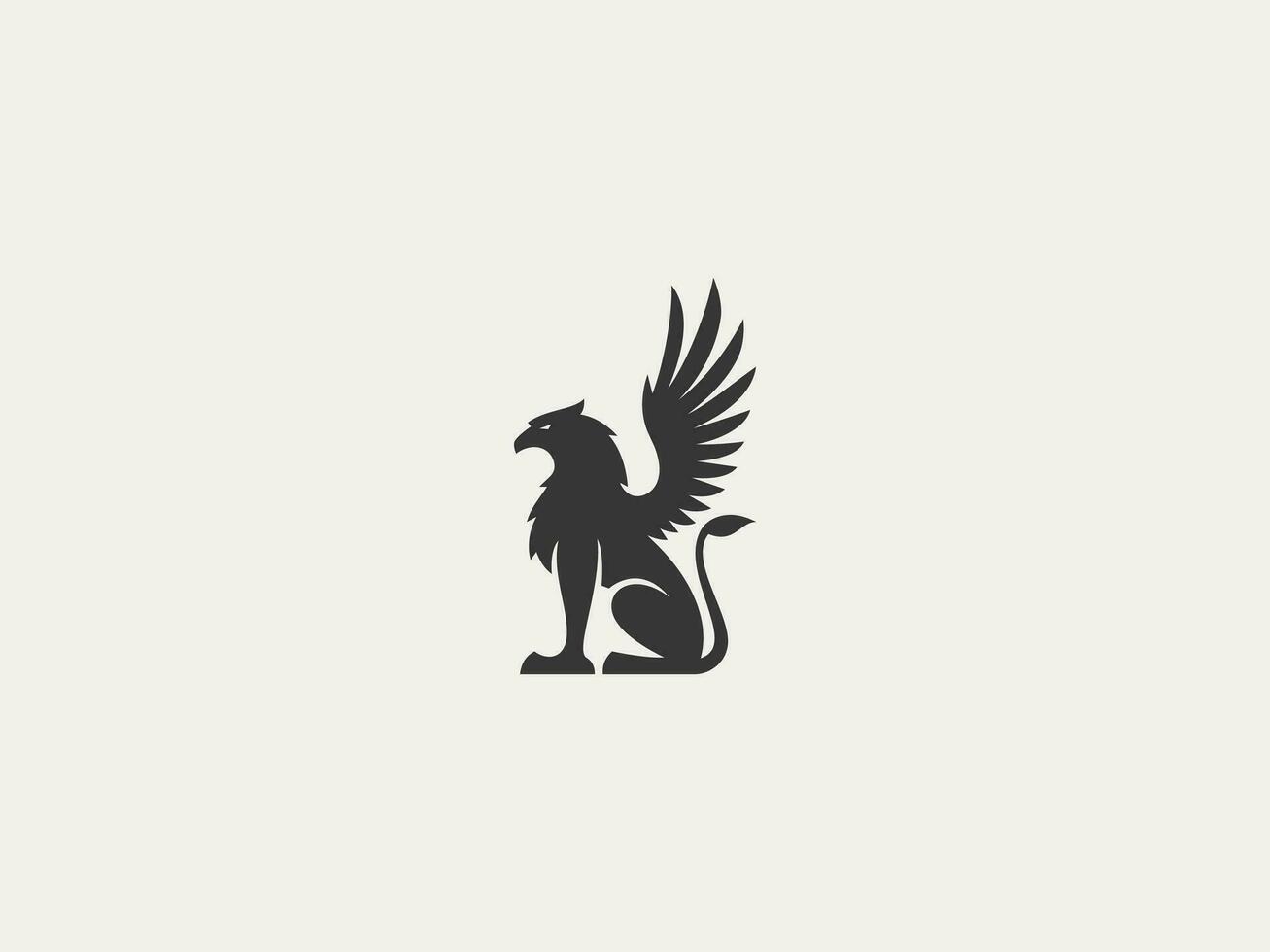 griffin logo vector icon illustration, logo template