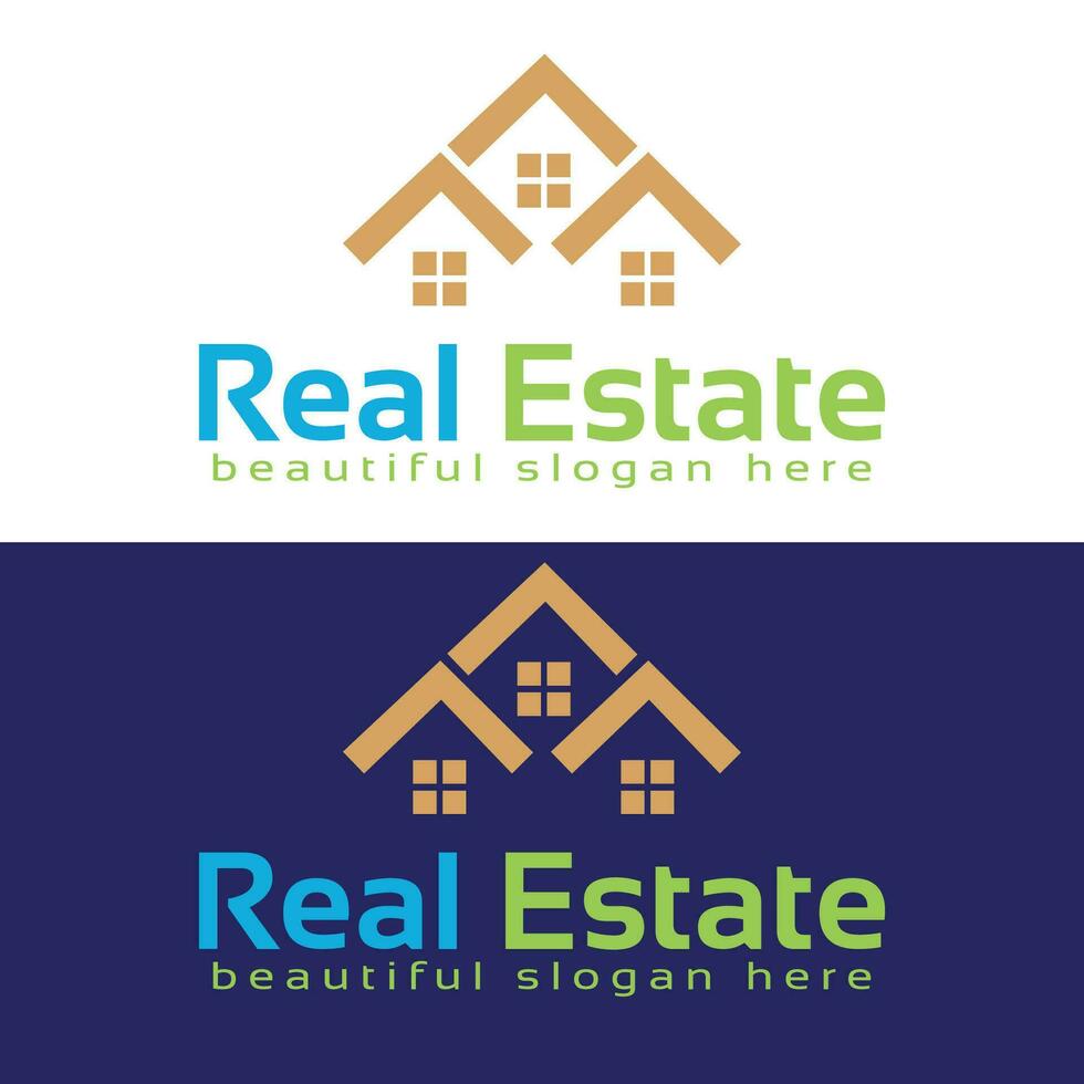 vector logo for real estate home solutions that is a home solution.