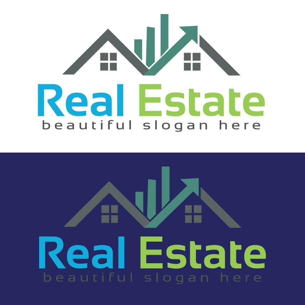 Collection of Building logo, real estate logo, property logo design for business company identity vector