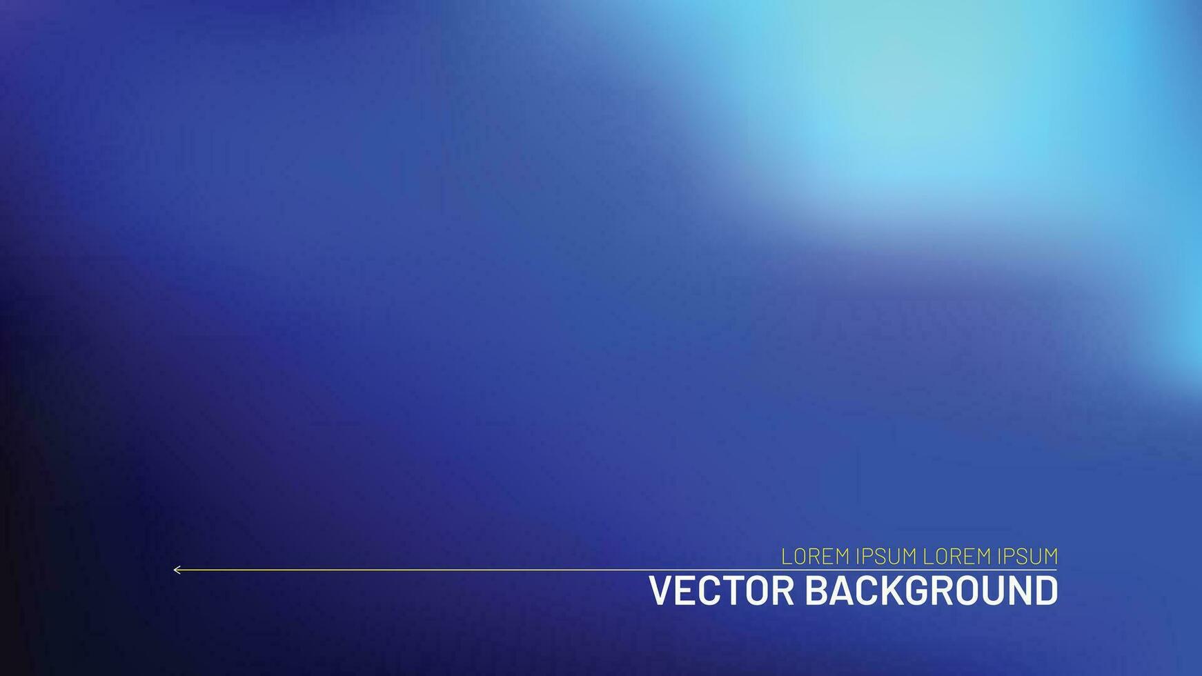 Abstract blurry blue ocean background vector