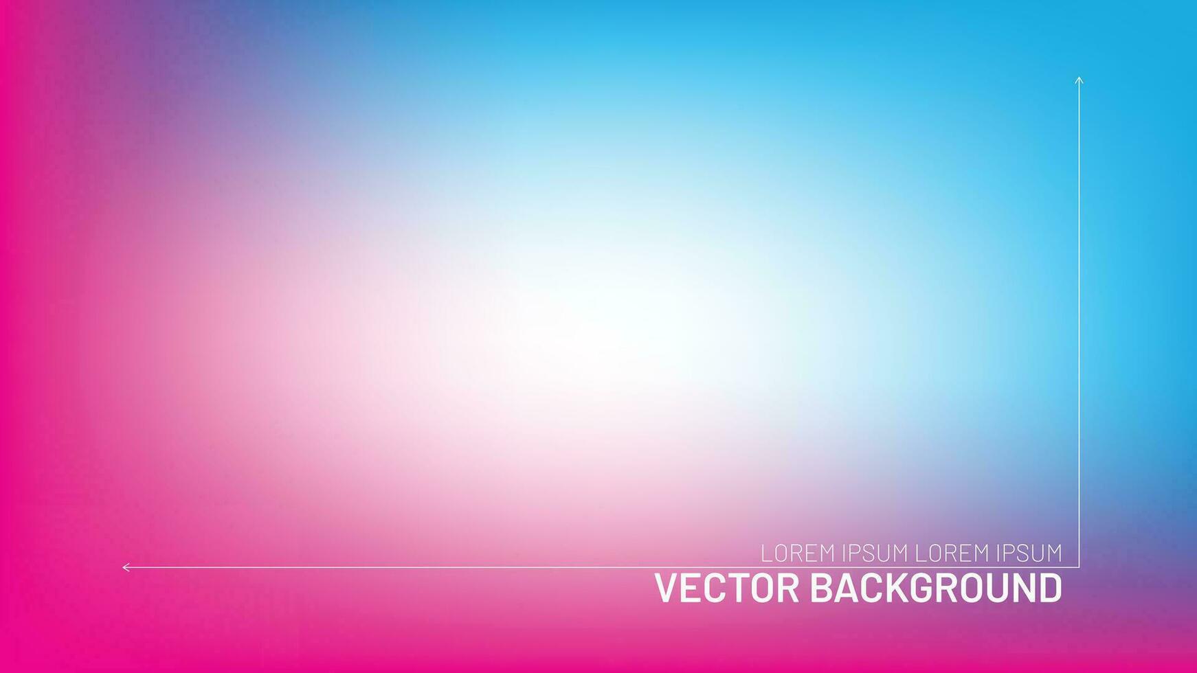 Blurred social media background. Abstract pink, blue gradient design vector