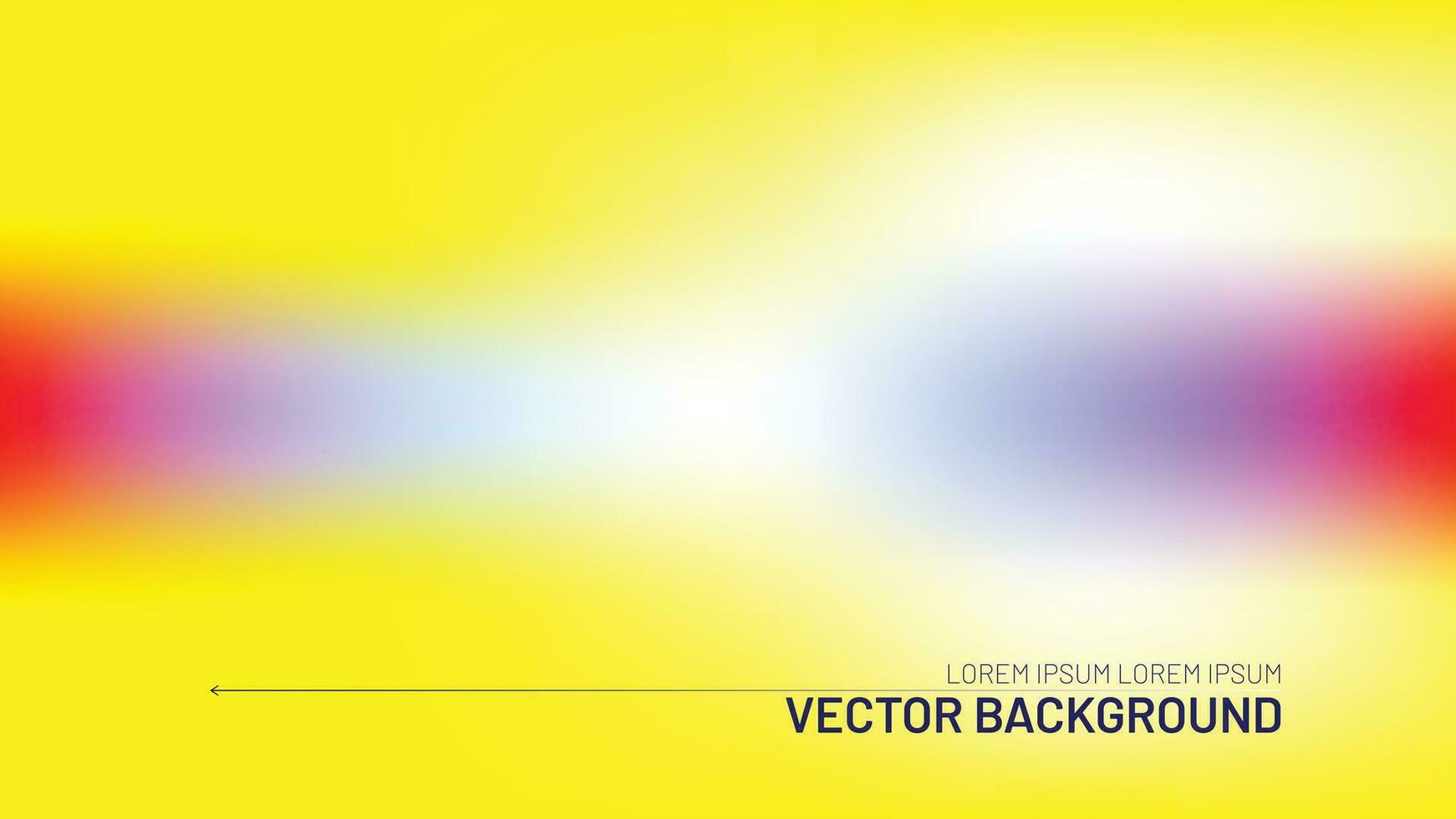 Abstract blurred yellow red background vector