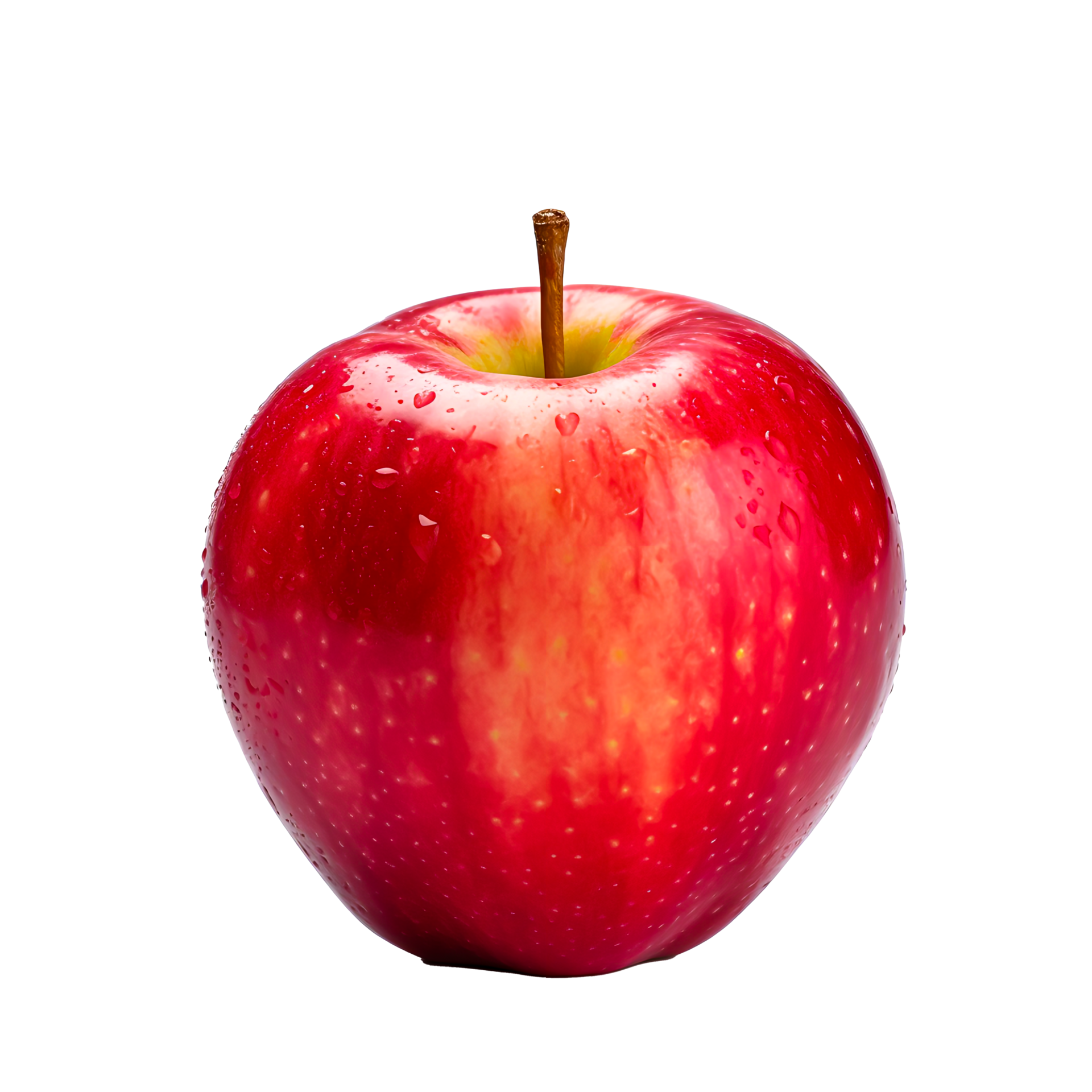 AI generated Fresh and Juicy Ripe Red Apples from Orchard to Table for 