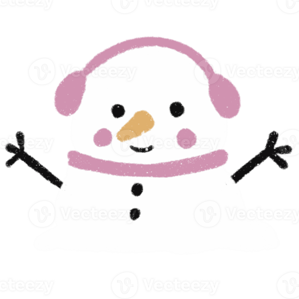 Cute Olaf snowman png