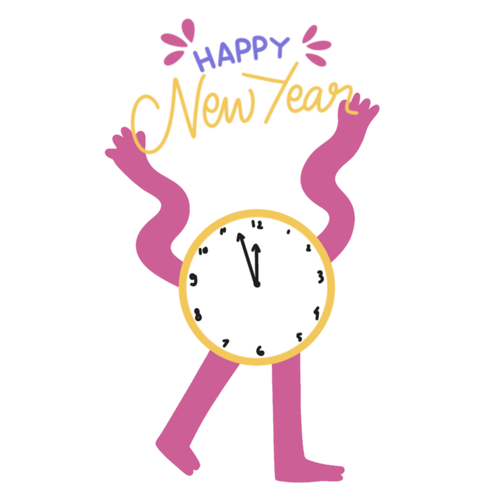 Time for New Year png