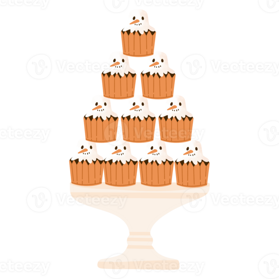 Cake for new year party png