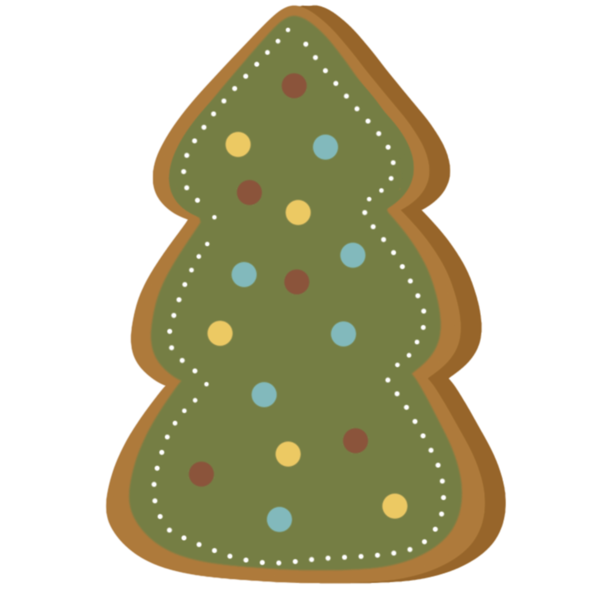 Christmas tree illustration 36004670 PNG