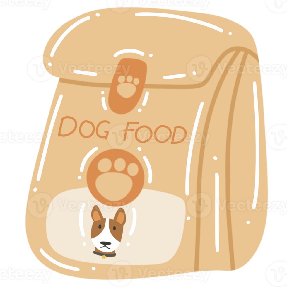 Dog food illustration png