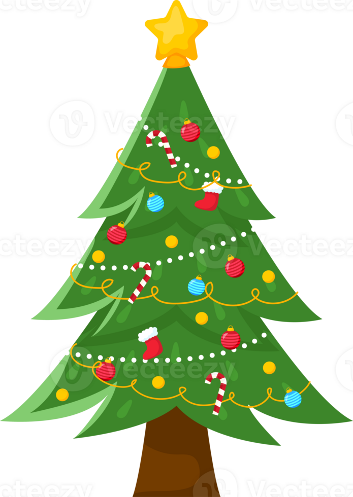 Christmas Tree Illustration 36005042 PNG