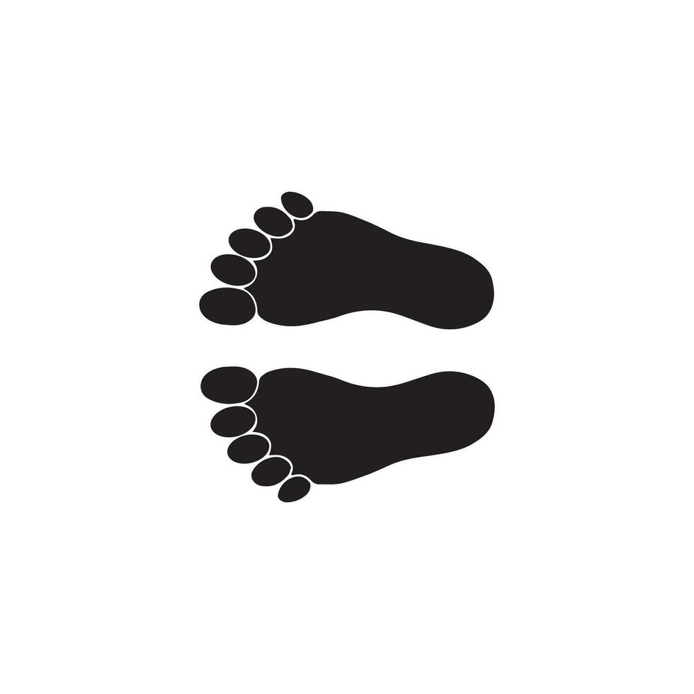 Foot line icon. Human Footprint step Icon. Element of treatment icon for mobile concept and web apps. Thin line foot line icon can be used for web and mobile. vector