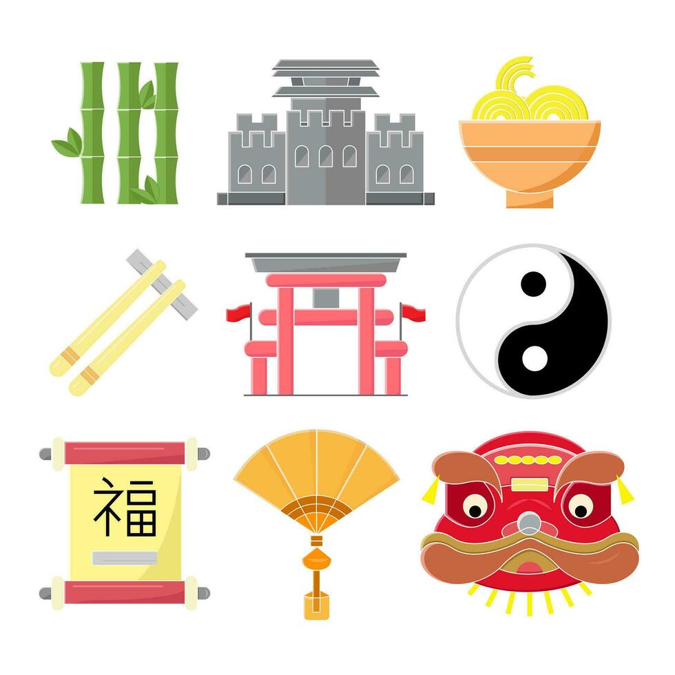 Chinese Pack Vector