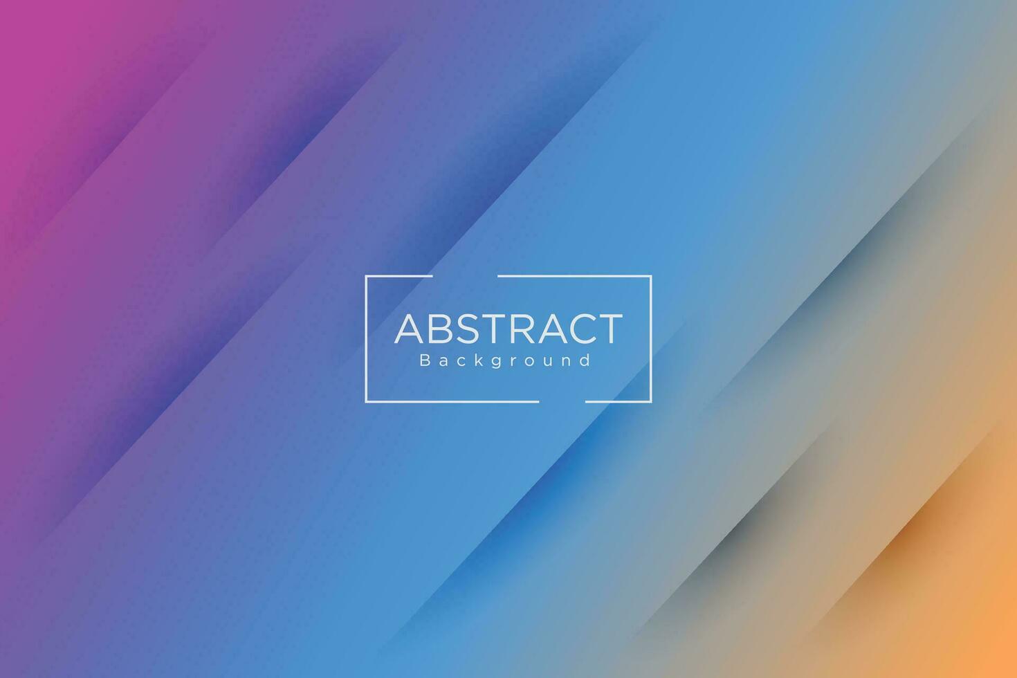 Abstract background design or 3d gradient colorful background and wallpaper vector