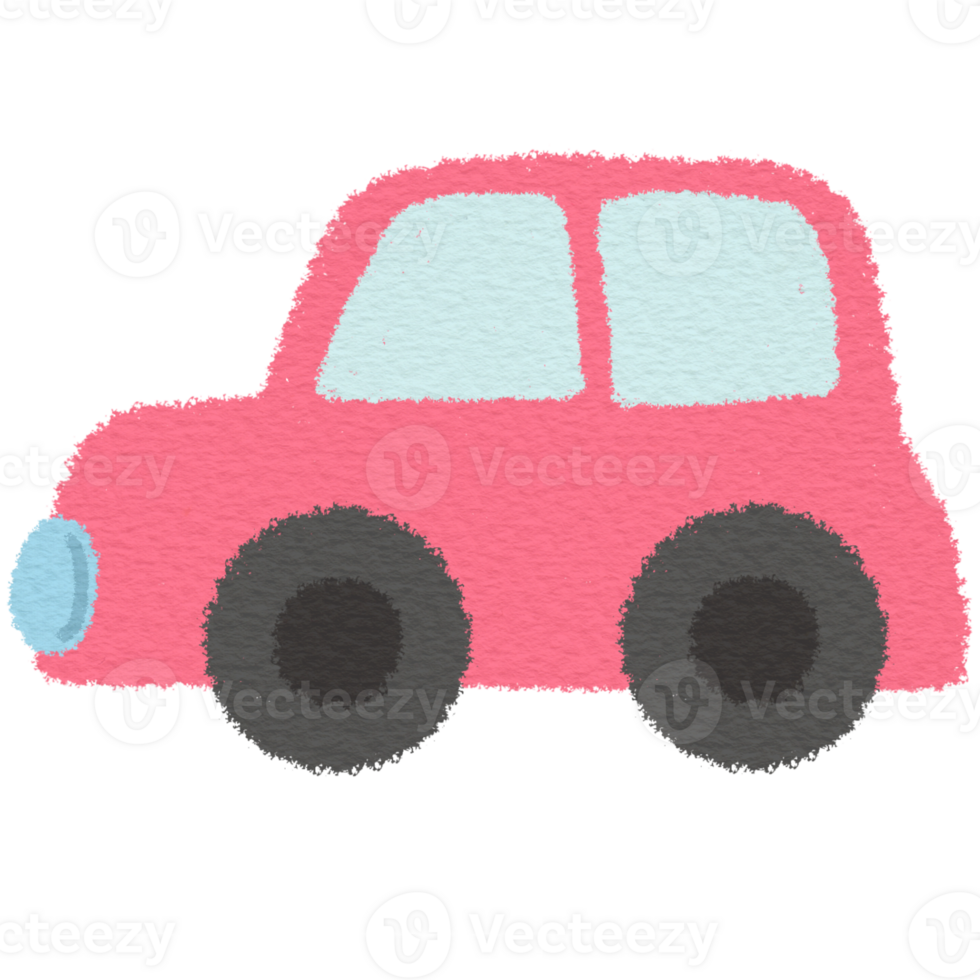 Cute sweet pink vehicle car png