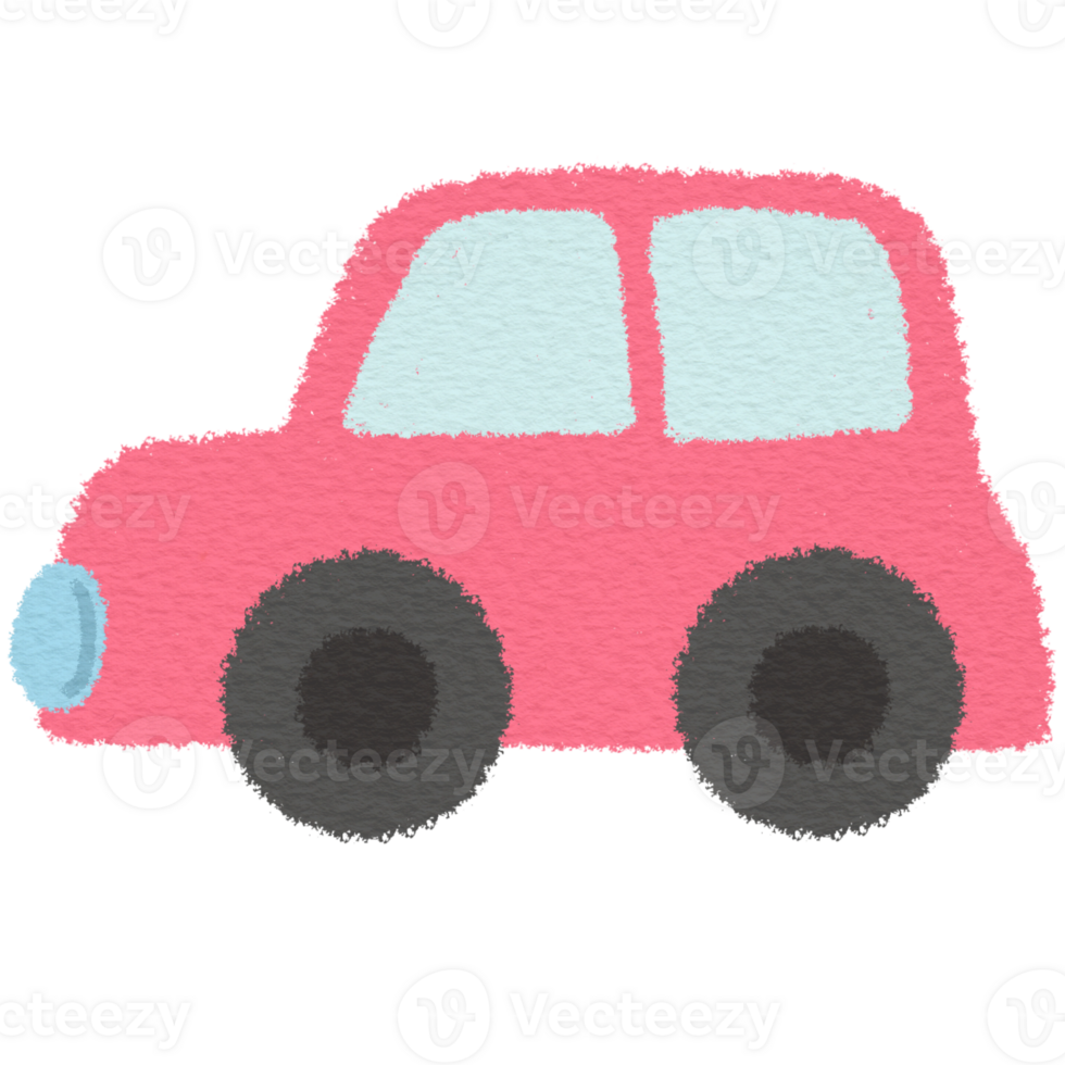 linda dulce rosado vehículo coche png