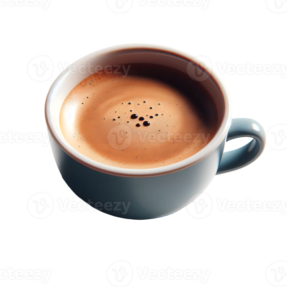 AI generated Isolated coffee Transparent Background, PNG Format, Generative AI