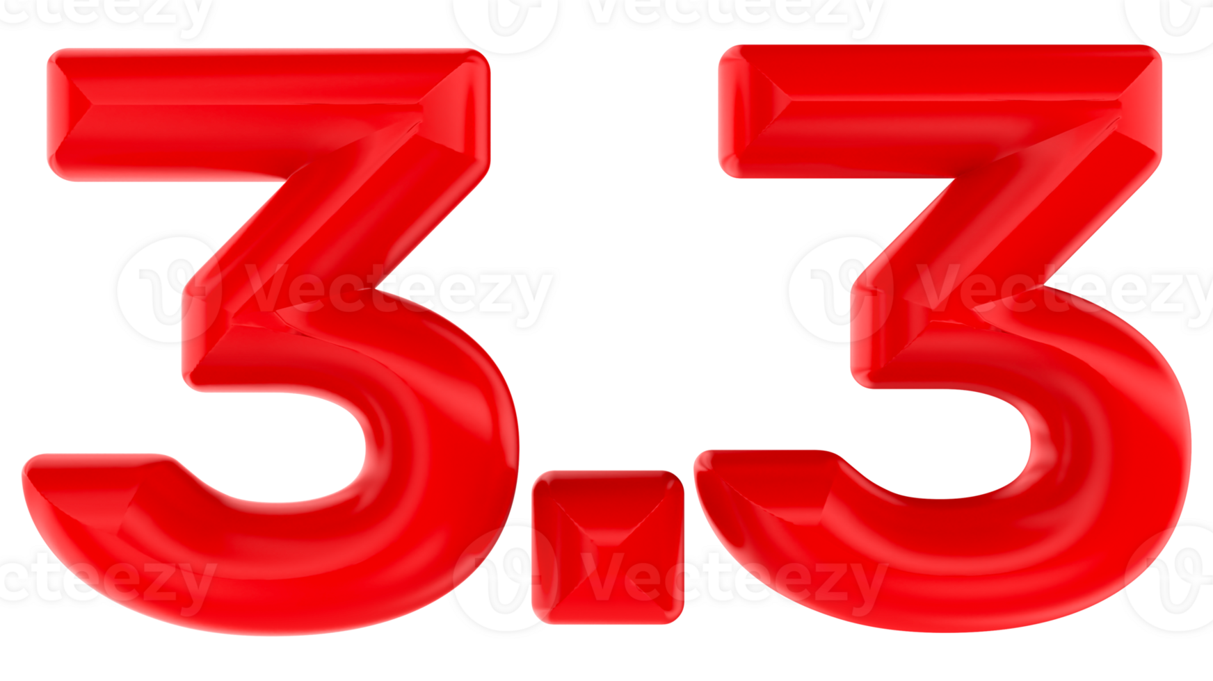 3d rendering of singles day 3.3 sales png