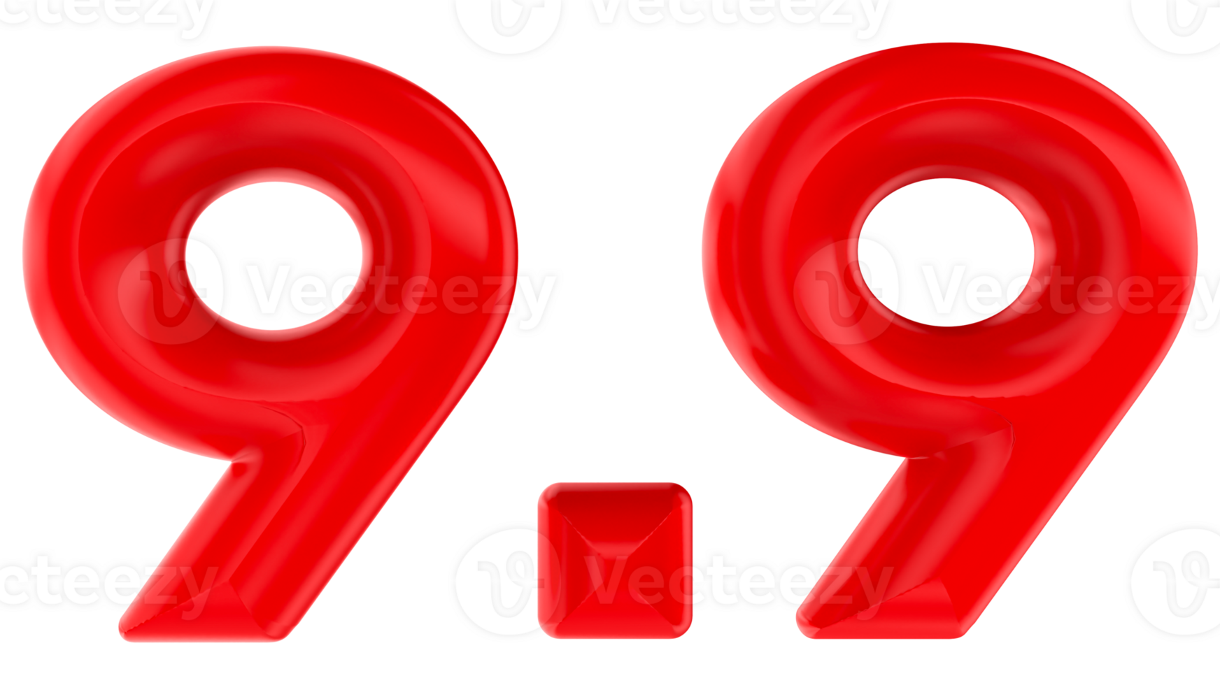3d rendering of singles day 9.9 sales png