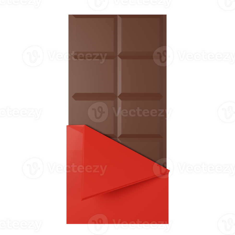 Chocolate 3D Icon Illustration png