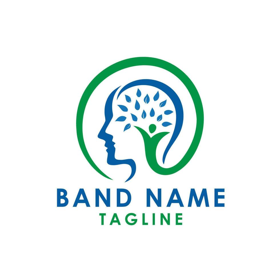 This is brain logo design vector