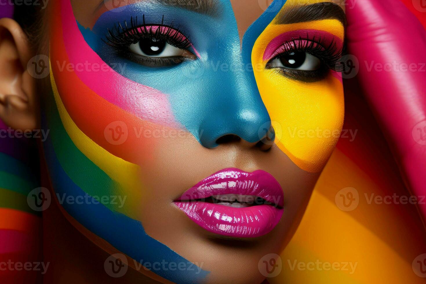 AI generated Long-lasting Makeup foundation products. Generate Ai photo