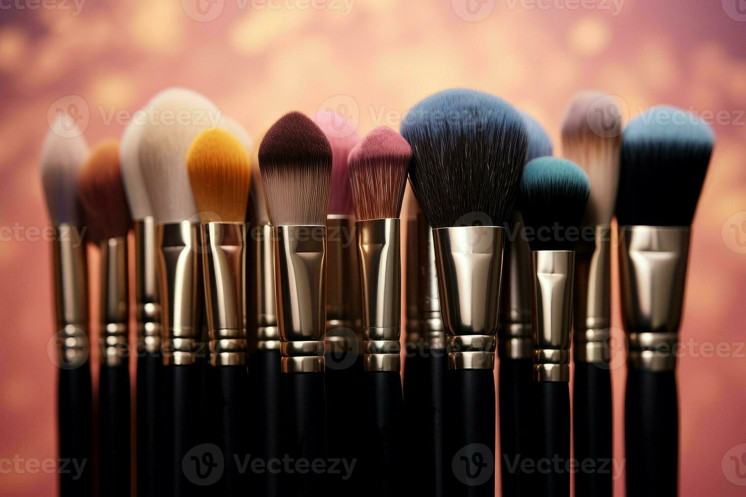 AI generated Ergonomic Makeup brush. Generate Ai photo