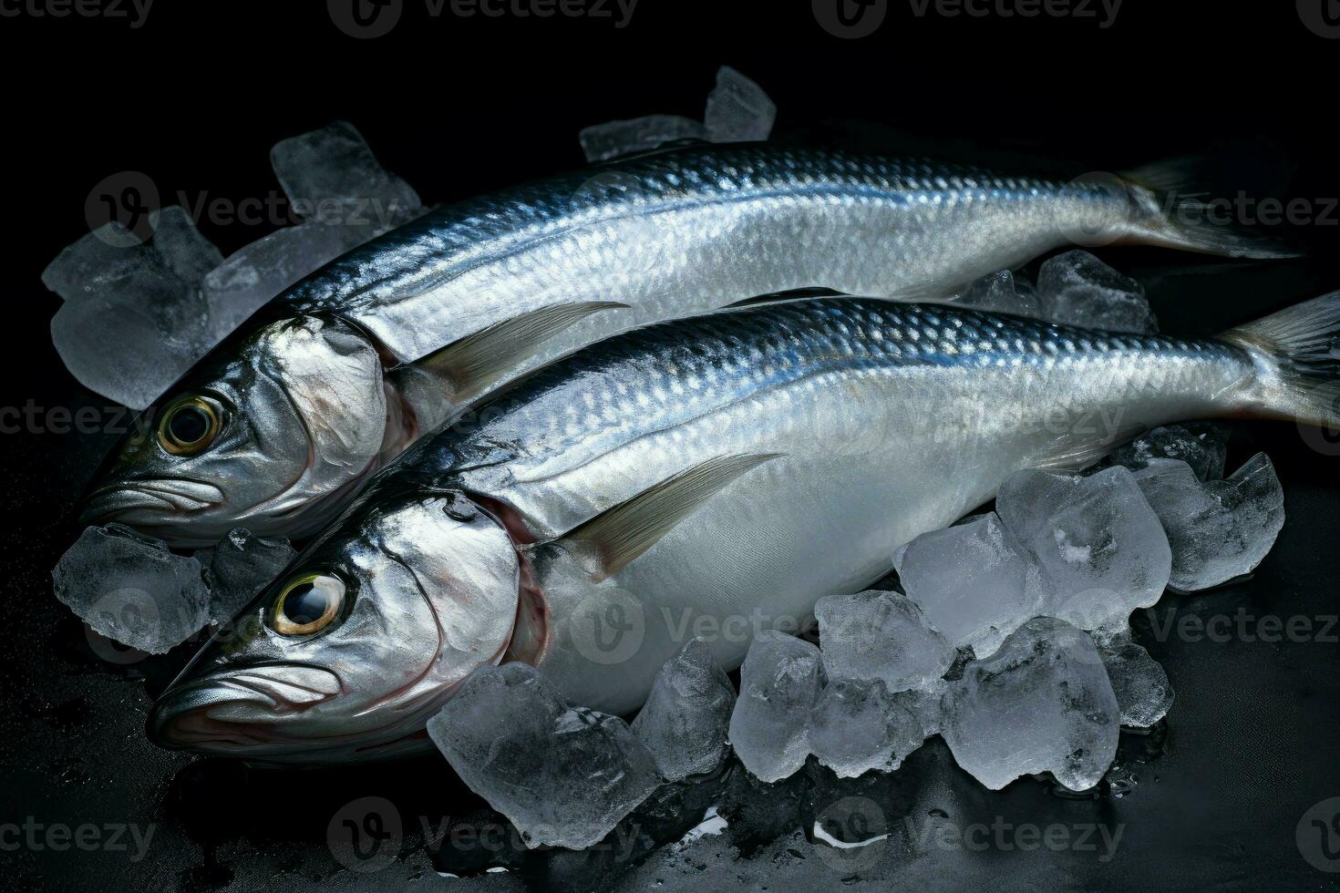 AI generated Inventive Mackerel ice. Generate Ai photo