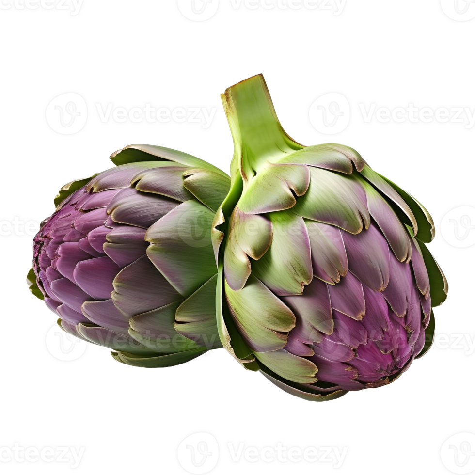 AI generated Artichoke on Transparent background - Ai Generated png