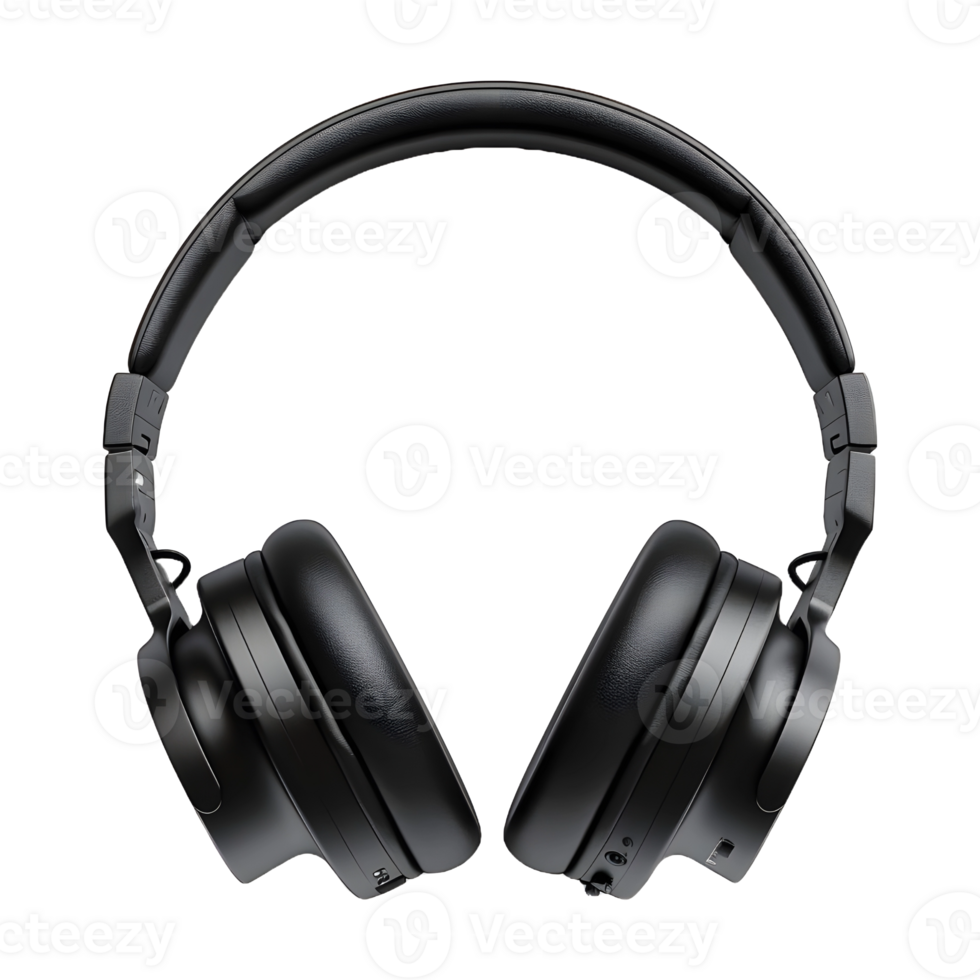 AI generated Solid Color Headphone on Transparent background - Ai Generated png