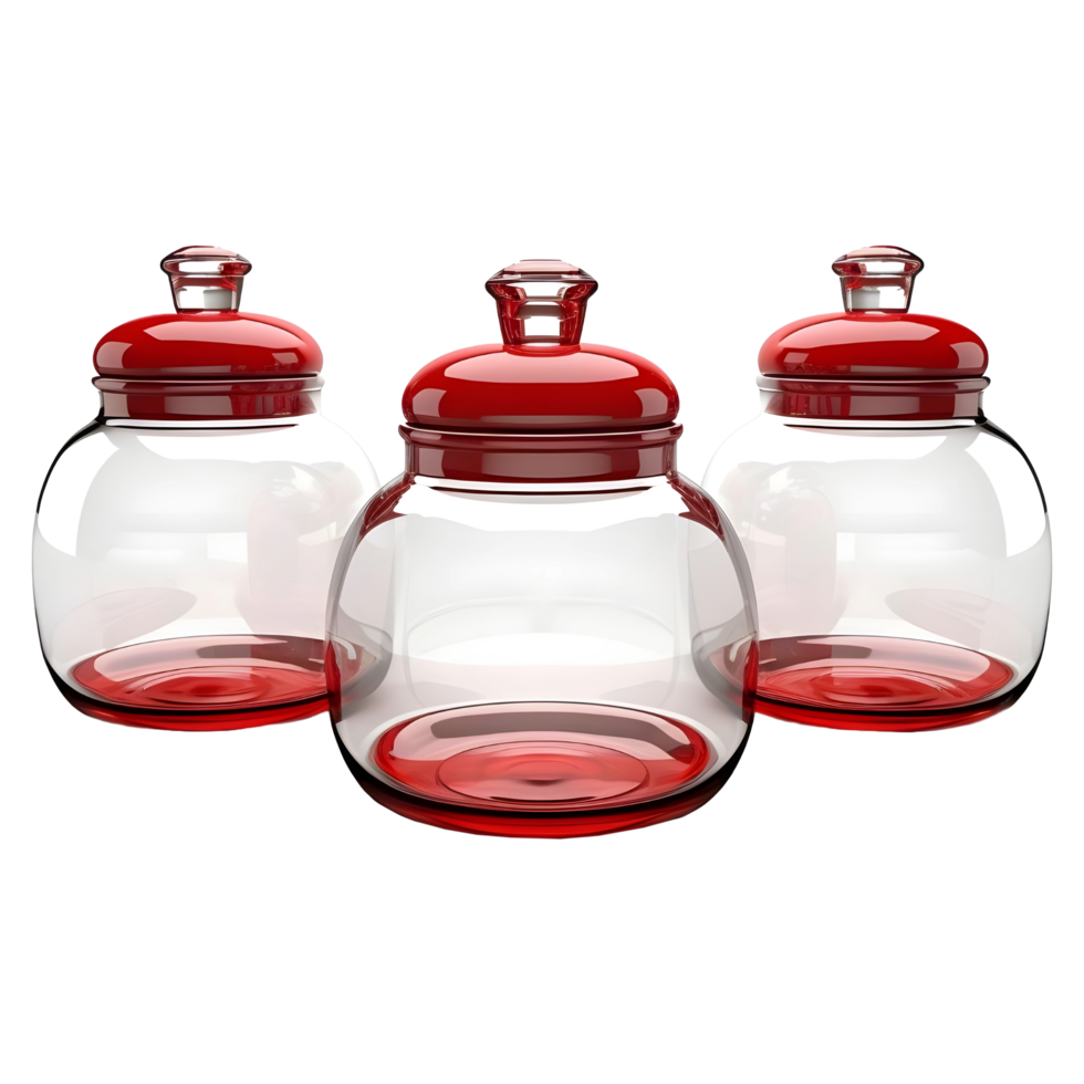 AI generated Blank Jar on Transparent background - Ai Generated png