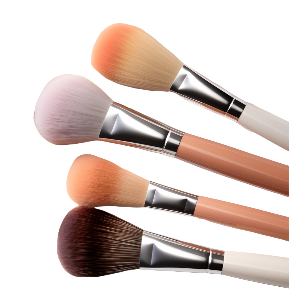 AI generated Makeup Brushes on Transparent background - Ai Generated png