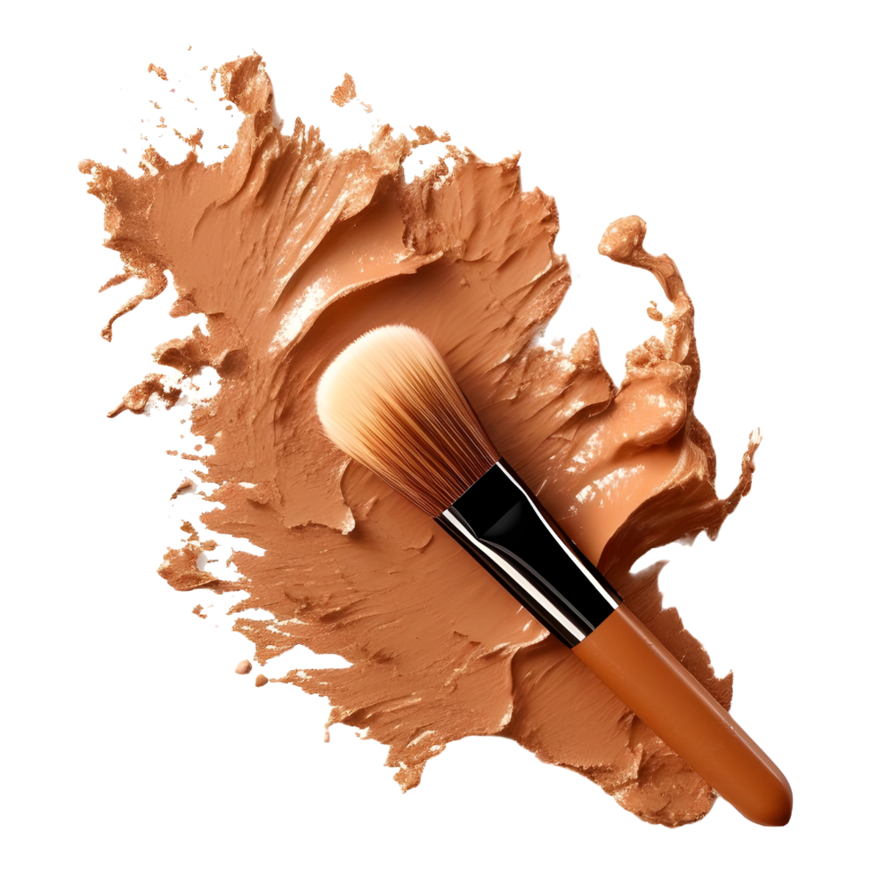 AI generated Makeup Brushes on Transparent background - Ai Generated png