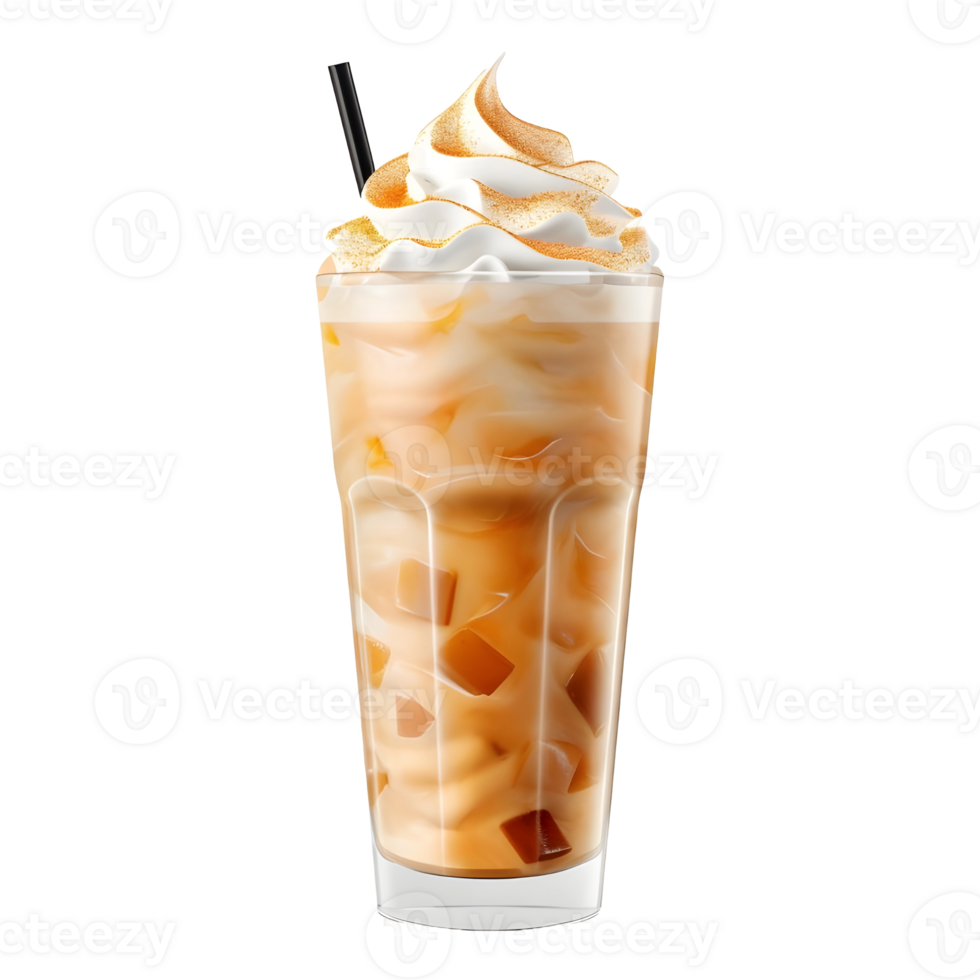 AI generated Chocolate Milk Shake on Transparent background - Ai Generated png