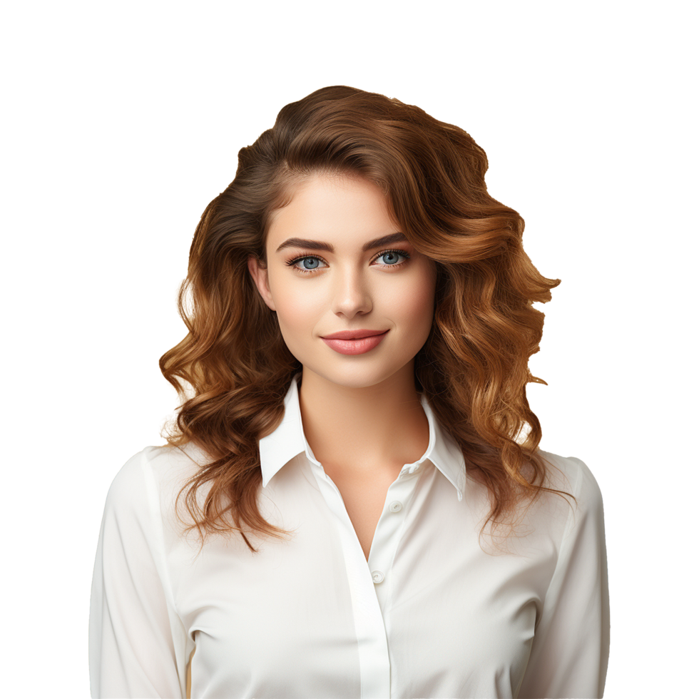 AI generated Businesswoman isolated on transparent background png