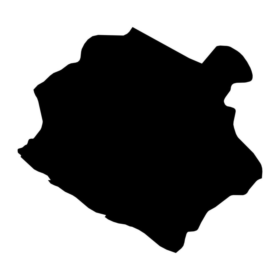sinoé mapa, administrativo división de Liberia. vector ilustración.