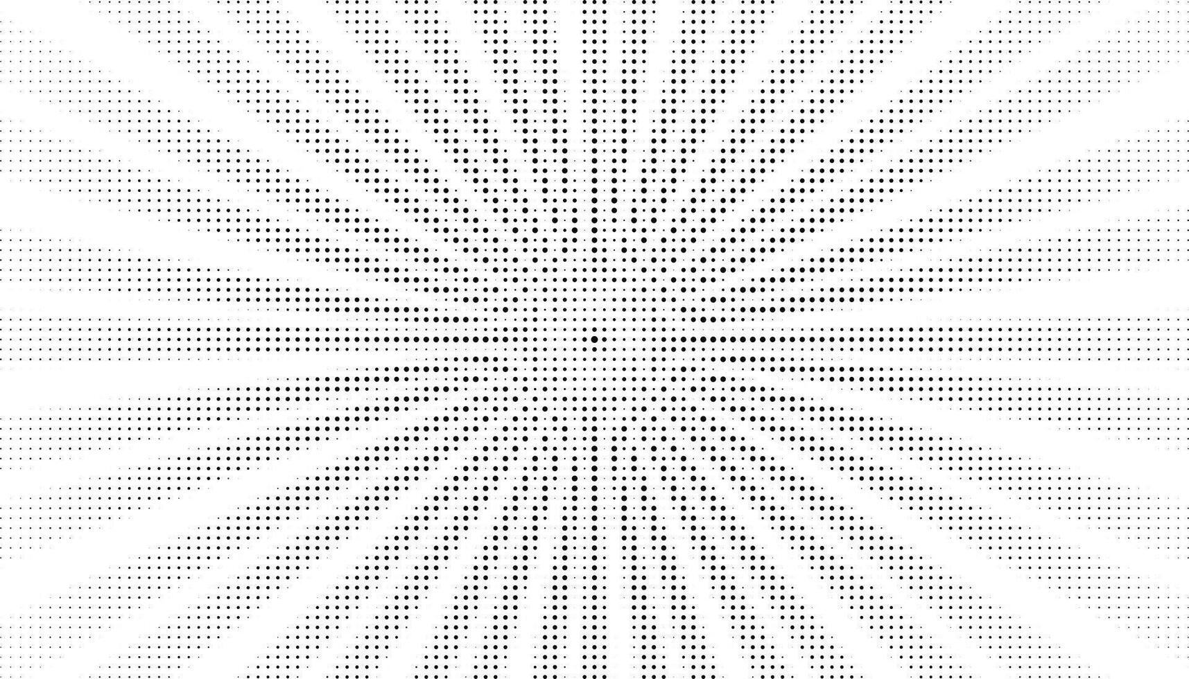 Abstract halftone wave dotted background. Futuristic twisted grunge pattern, dot, circles. Vector modern optical pop art texture for posters, business cards, cover, labels mock-up, stickers