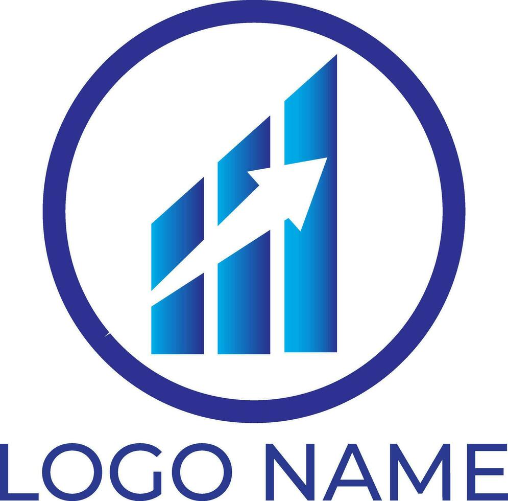 Business and Finance icon logo design vector