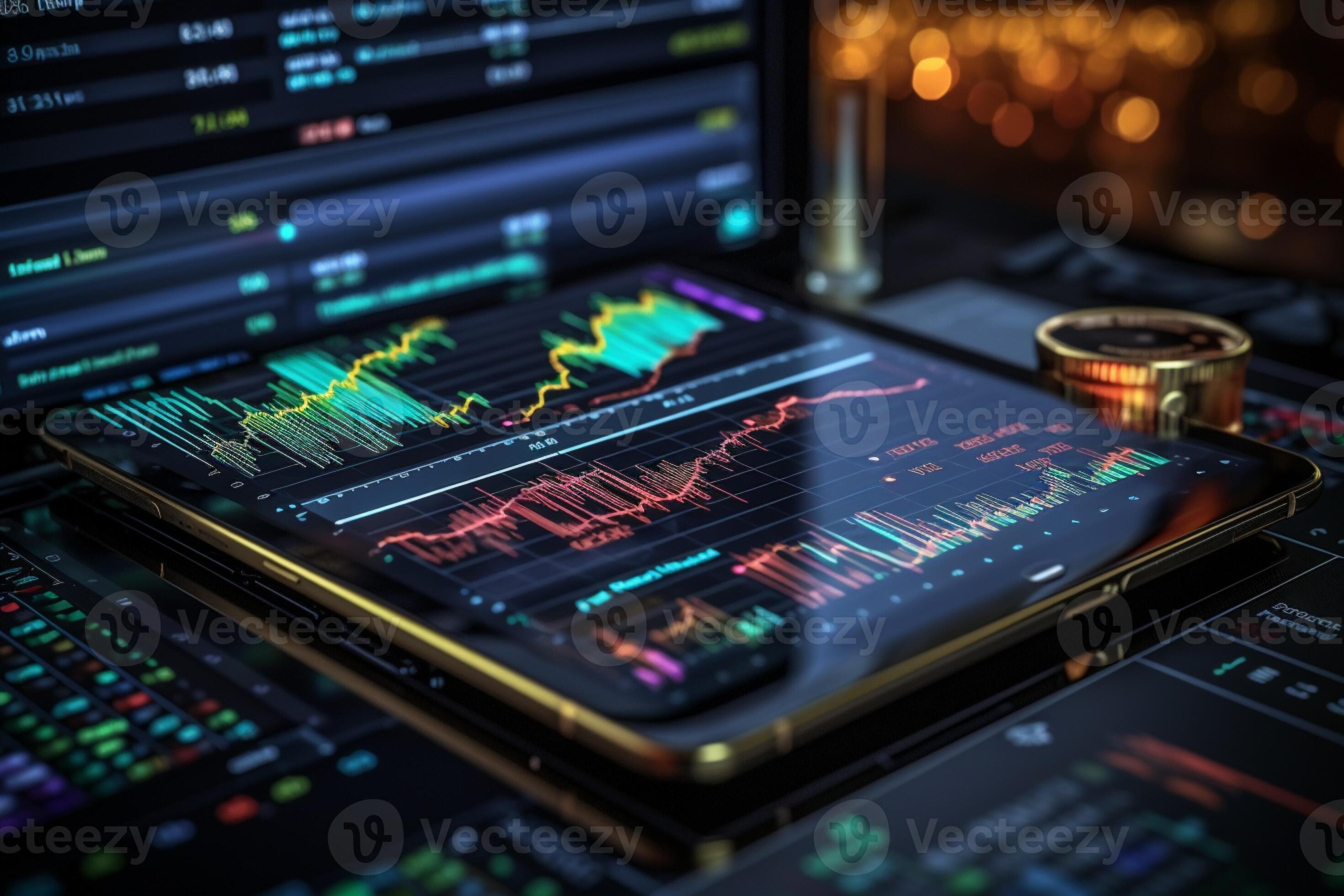 AI generated Stock market decisions Dynamic sell and buy options on a ... Circuit Diagram