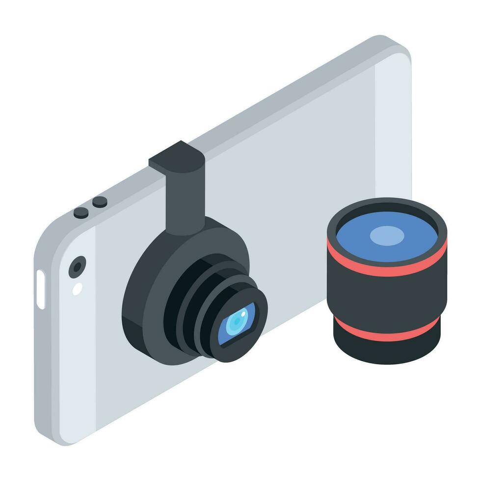 Vlogging Equipment icon vector