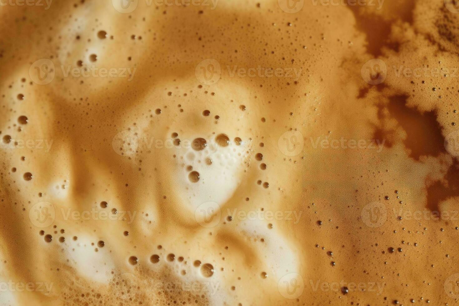 AI generated Coffee foam texture. AI Generated photo