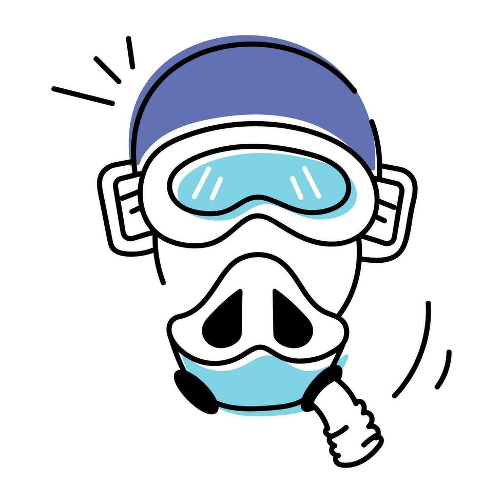 Air Travel Doodle Icons vector