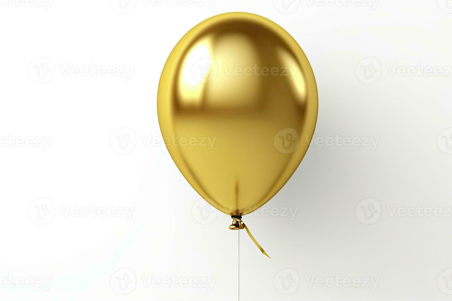 AI generated Birthday balloon flying for party and celebrations. AI Generated photo