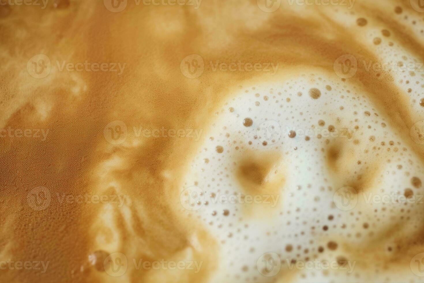 AI generated Coffee foam texture. AI Generated photo