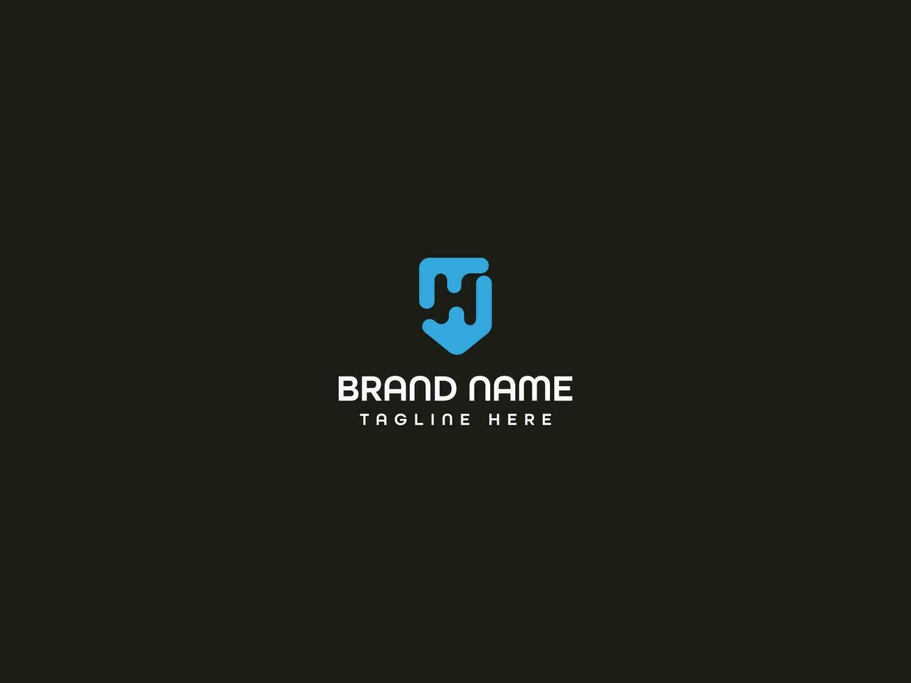 letter logo design vector