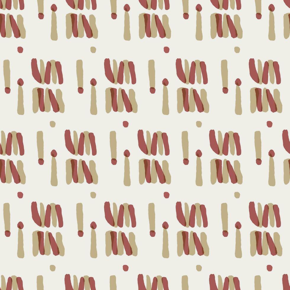 Vector doodle layers of line illustration seamless repeat pattern digital artwork